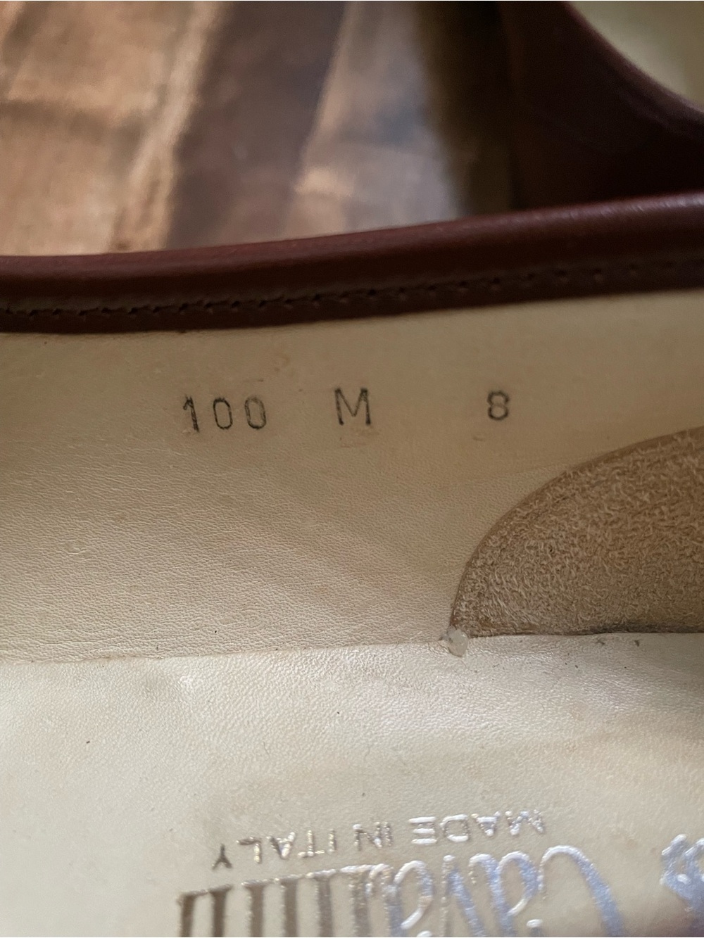 Cavallini medium brown leather loafers 8 - Picture 4 of 8